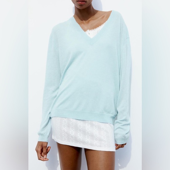 Zara Basic Knit Sweater S - Picture 2 of 8